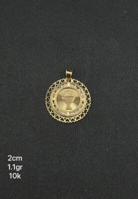 Medalla en oro de 10k