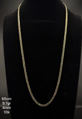 Cadena en oro de 10k