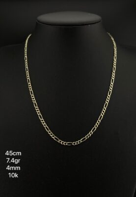 Cadena en oro de 10k