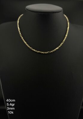 Cadena en oro de 10k