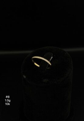Anillo de dama en oro de 10k