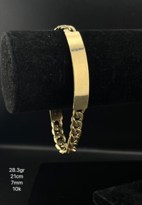 Esclava en oro de 10k