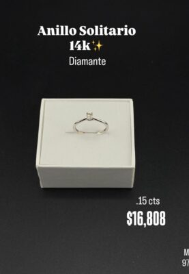 Anillo de diamantes