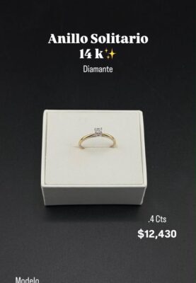 Anillo de diamantes